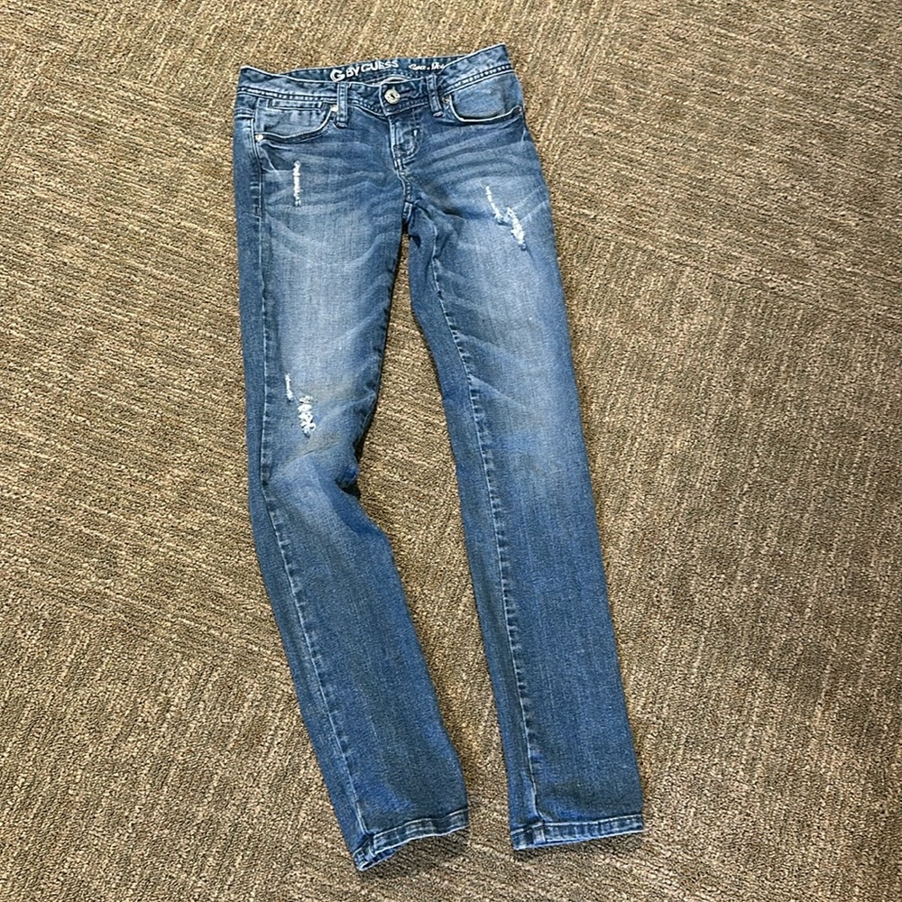 G by Guess girls Eva skinny jeans - size 24
